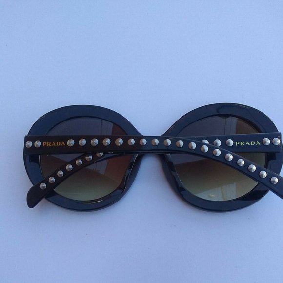 Prada woman sunglasses Round SPR 29QSK main image 5